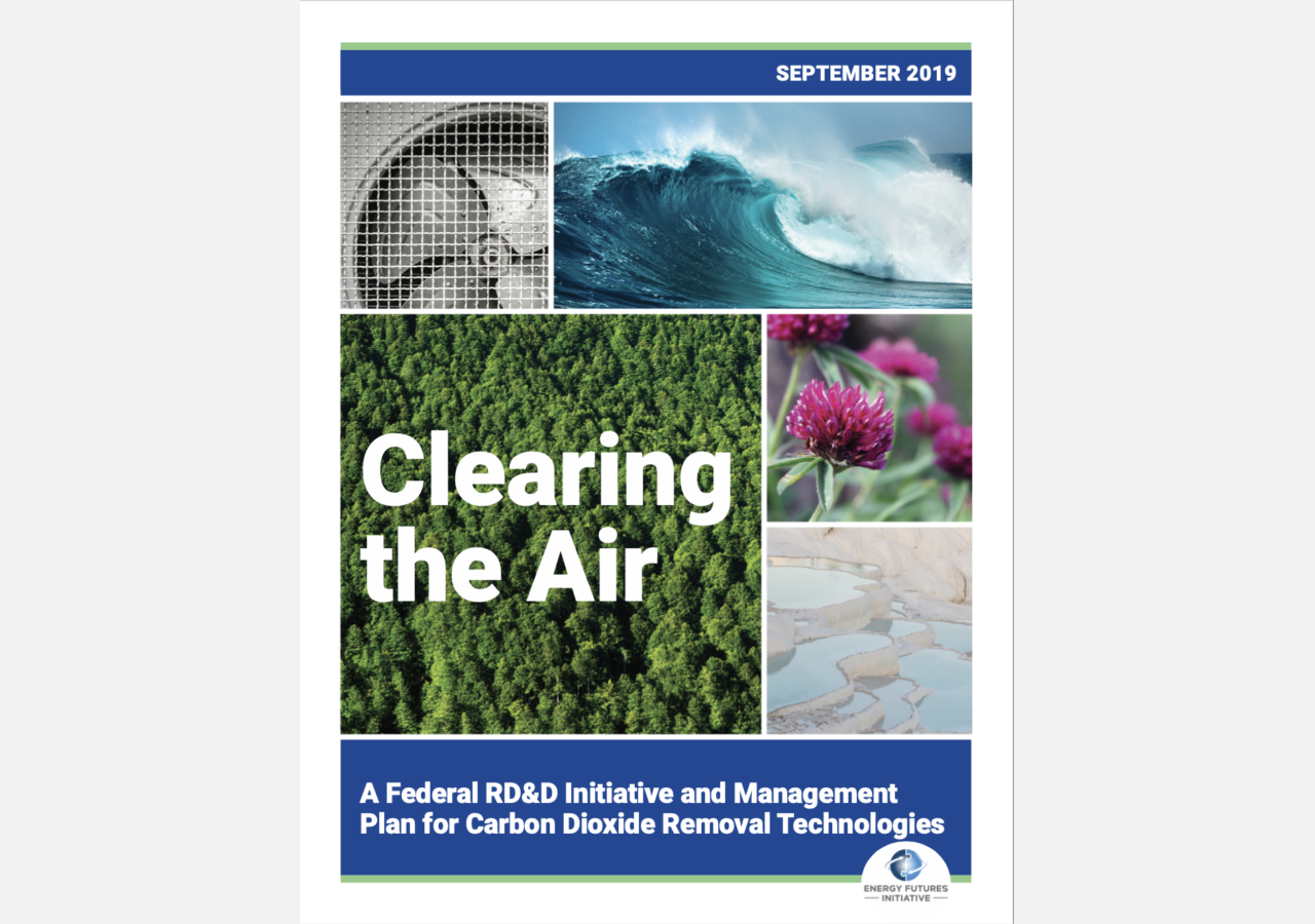 Cover of Clearing the Air report.