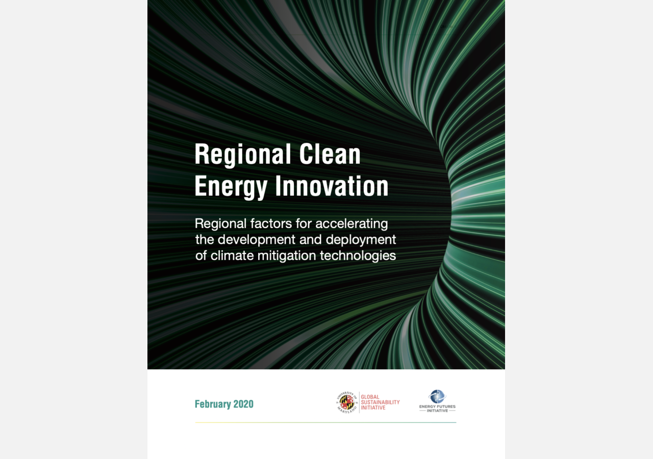 Image of Regional Clean Energy Innovation report cover