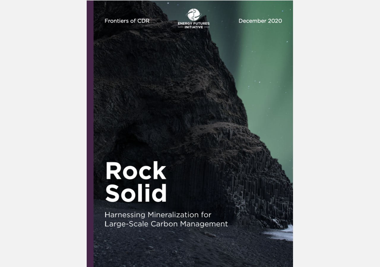 Report Cover for Rock Solid.