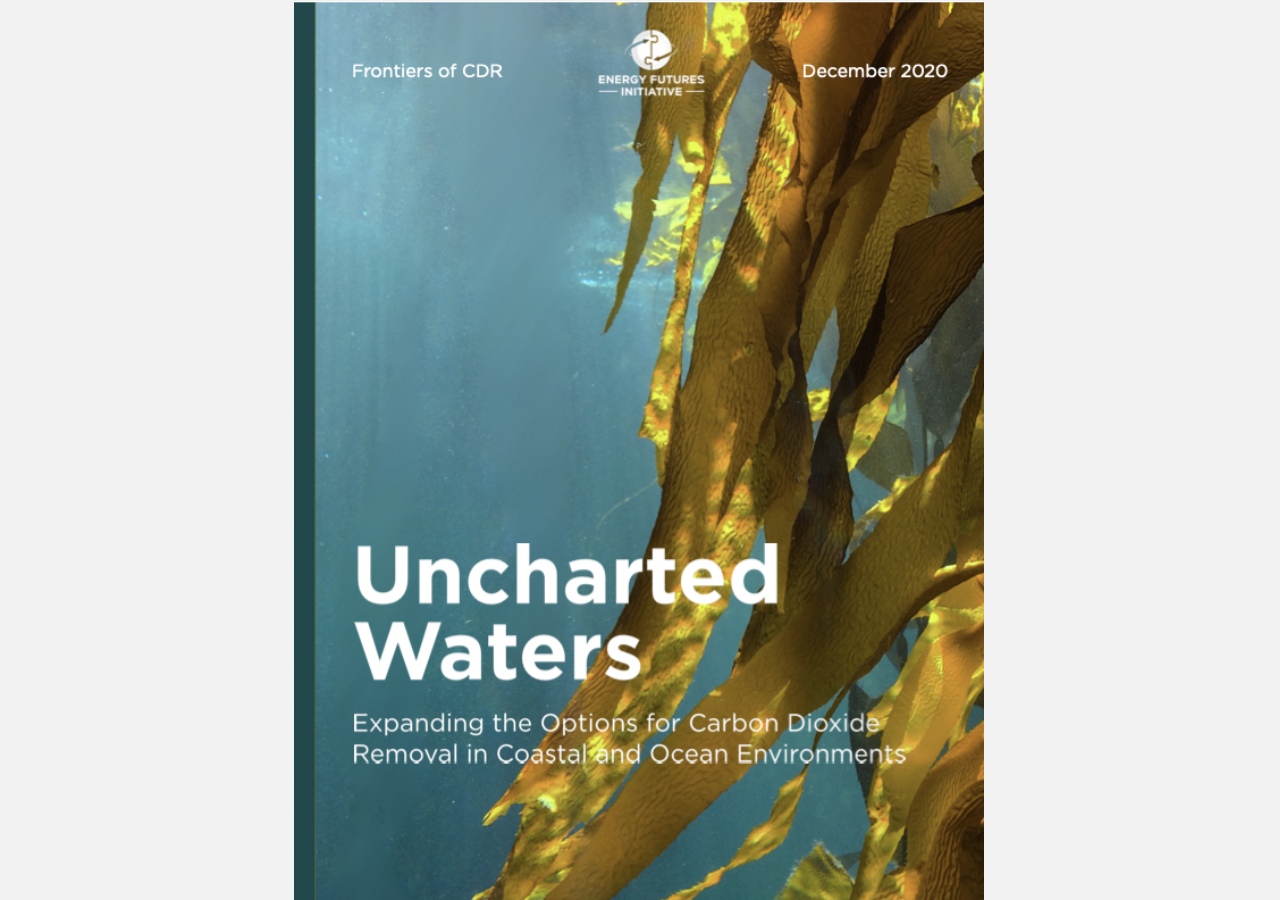 Cover of Uncharted Waters report.